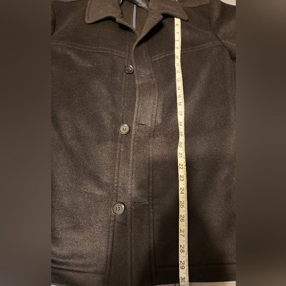 Hugo Boss Cashmere Wool Pea Coat - Picture 8 of 9